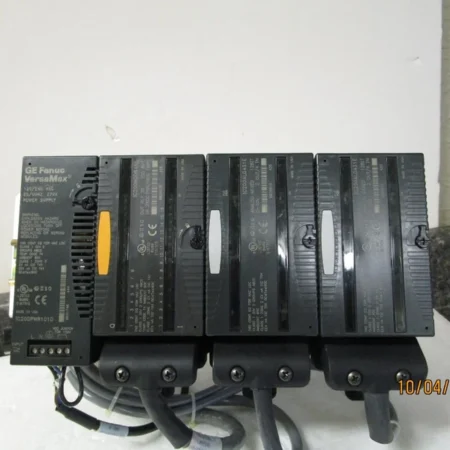 GE Fanuc VersaMax PLC System IC200CPU001-HK IC200PWR101D IC200MDD845E + 2 Analog