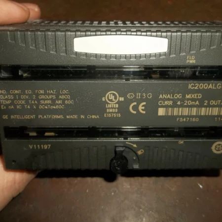 NIB GE IC200ALG430J MIXED ANALOG PLC MODULE (X2)