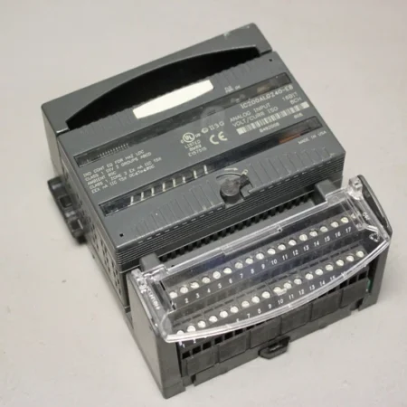 GE VERSAMAX PLC MODULE WITH CARRIER IC200ALG240-EB IC200CHS0002