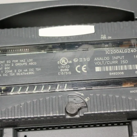 GE VERSAMAX PLC MODULE WITH CARRIER IC200ALG240-EB IC200CHS0002