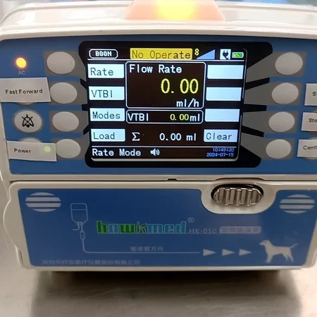 HK-50 Portable Three Modes Veterinary Equipment Veterinary Infusion Pump