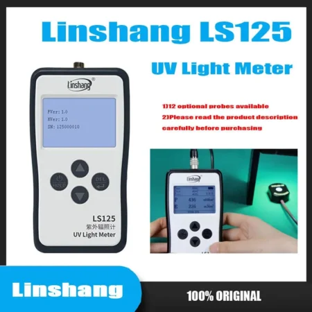 Linshang LS125 UV Light Meter Test Ultraviolet Power UV Intensity Energy
