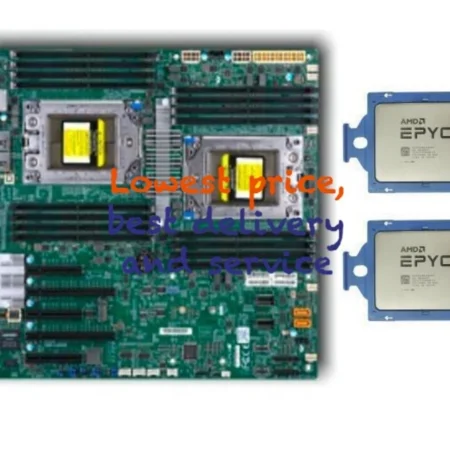H11DSI Motherboard Server + Epyc 7742 x2 128 Cores 256 Threads DDR4 Rdimm Compat