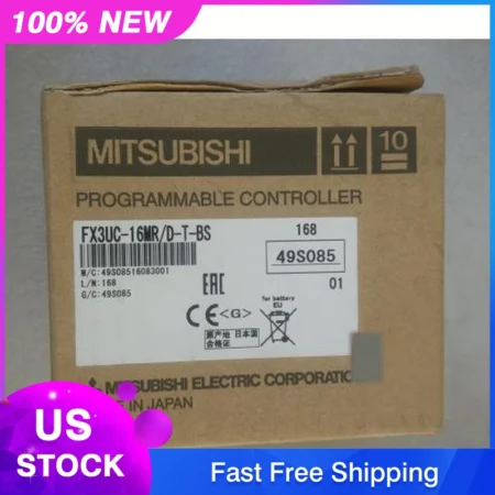 NEW MITSUBISHI FX3UC-16MRD-T-BS FX3UC-16MRD-T-BS PLC module FAST SHIP#XR