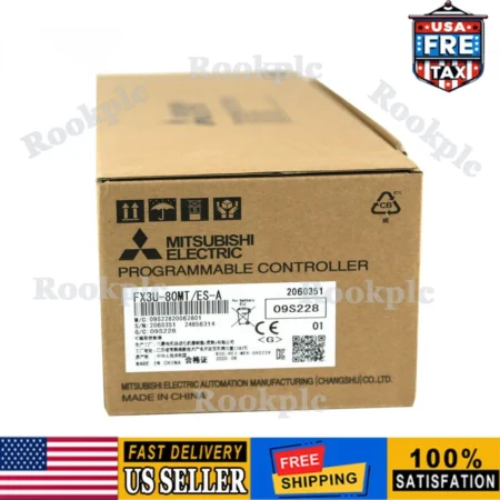 FX3U-80MTES-A Mitsubishi New Sealed PLC MODULE FX3U-80MTES-A-
