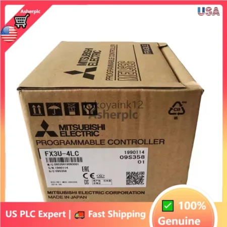 FX3U-4LC NEW Mitsubishi PLC Module FX3U-4LC US Free TAX