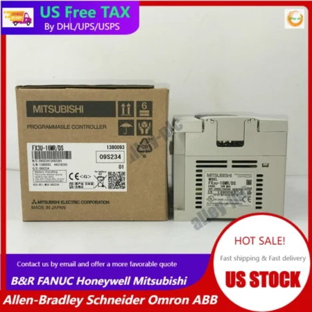 New Mitsubishi FX3U-16MRDS PLC Module In Box Expedited Shipping