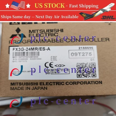 NEW MITSUBISHI FX3G-24MRES-A PLC Logic Module FX3G-24MR-ES-A
