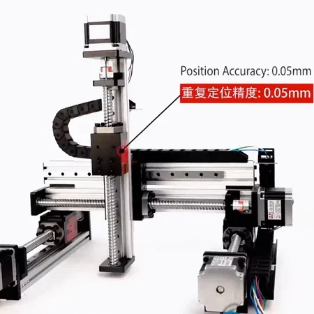 FUYU FSK40 V2.0 Linear Guide Rail Stage Actuator Ball Screw Motion Nema 23 Motor