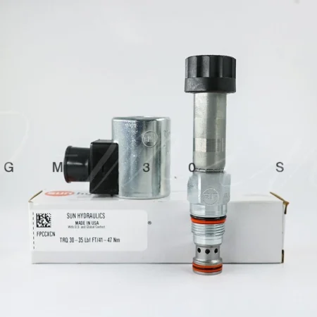 Normally closed proportional flow valve FPCC-XCN-224 hydraulic cartridge valve