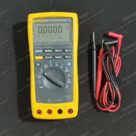 FLUKE Fluke 187 True RMS Digital Multimeter With test leads Good function #$ PT