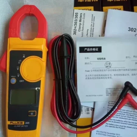 NEW Fluke 305 Digital Clamp Meter Current Voltage Multimeter fedex or DHL