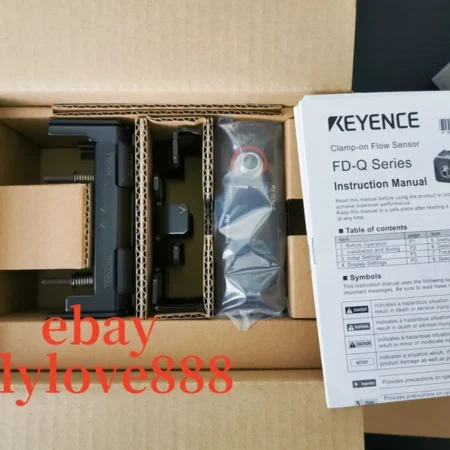 KEYENCE FD-Q32C Flow Sensor LiquidGas Flow Meter Analog Output New