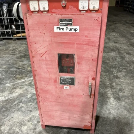 USED DIESEL FIRE PUMP ENGINE CONTROLLER SYSTEM BY METRON MODEL FD2-BFJPRW