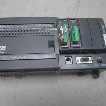 Koyo Direct Logic 06 D0-06DR PLC, D0-08TR, F0-4AD2DA-2