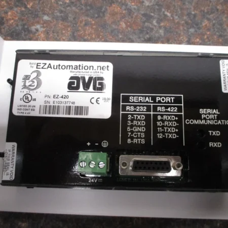 Automation Direct EZ-420 Operator Interface Panel PLC 20-30 Vdc New