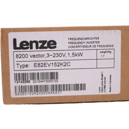 E82EV152K2C NEW Sealed Lenze Frequency Inverter Module EE82EV152K2C