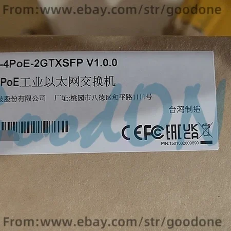 NEW FOR MOXA EDS-P506E-4PoE-2GTXSFP Ethernet Switch