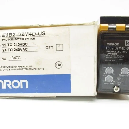 Free Tax Omron E3B2-D2M4D-US Photoelectric Switch DHLFedExUPS Expedited Shipp