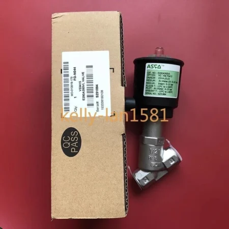 New ASCO E290A393 E290A393 VI Pneumatic Angle Seat Solenoid Valve