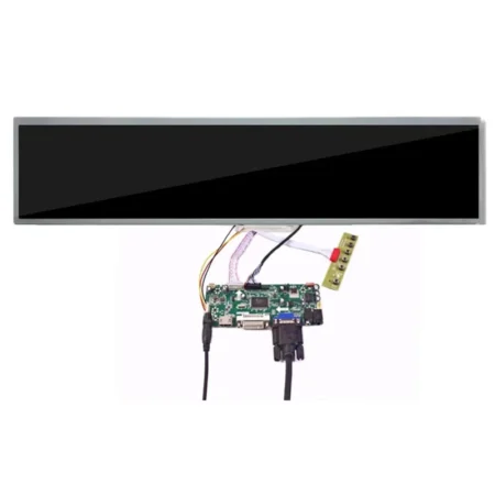 28" 1920X360 DV280FBM-NB1 IPS Wide Bar LCD Screen & HD MI VGA LVDS Control Board