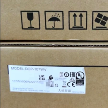 NEW DELTA DOP-107WV HMI Touch Screen DC+24V 2350mA 7 Inch Fast Shipping
