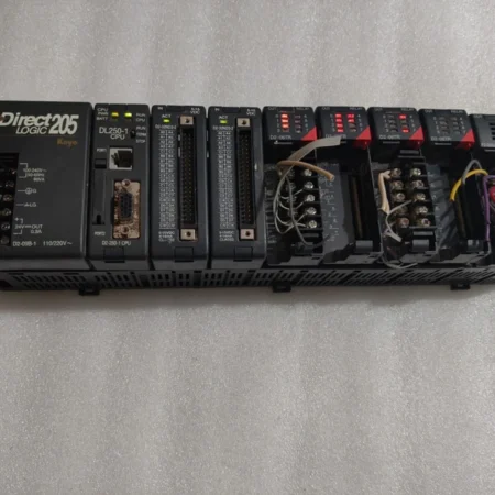 AUTOMATION DIRECT LOGIC 205 KOYO PLC SET WITH DL250-1 CPU+MORE MODULE TESTED OK.