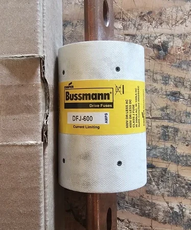 BRAND NEW BUSSMAN COOPER DFJ-600 FUSE DFJ600 600V 600A LINK PLC CNC CONNECT