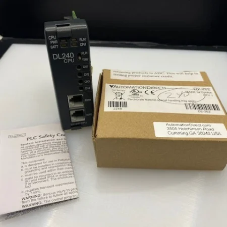AutomationDirect (D2-240) PLC CPU Module – DirectLogic 205 – New Open Box