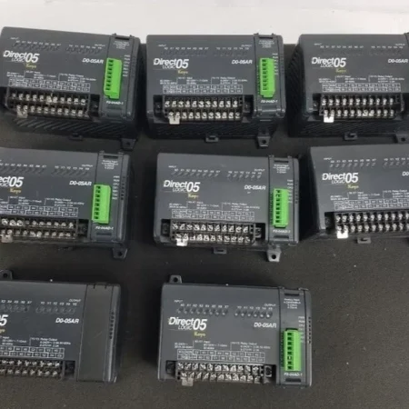 LOT OF 8 DIRECT LOGIC D0-05AR KOYO PLC RELAY OUTPUT