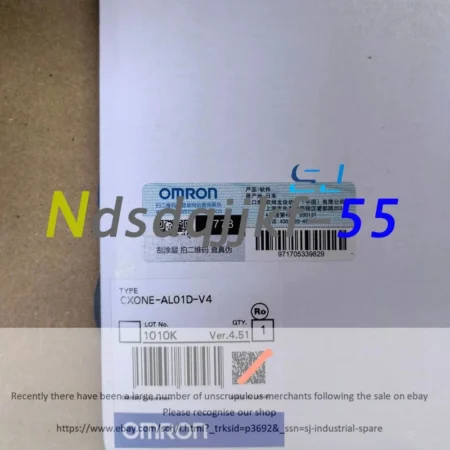 Brand new OMRON CXONE-AL01D-V4 Programming Software Free Shipping DHL
