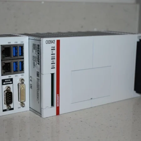 Beckhoff CX2042-175 Basic Module PLC with CX2550-0020 Extension HDDSSD Module