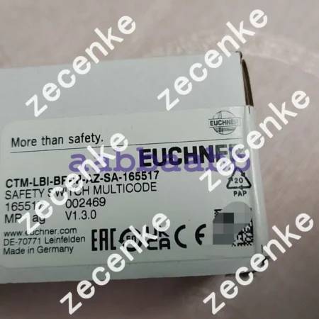 New Euchner Door Lock 165517, CTM-LBI-BR-M-AZ-SA-165517