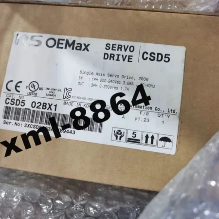 CSD5-02BX1 RS OEMAX Servo Drive 200w CSD5-02BX1 CSD5-02BX1