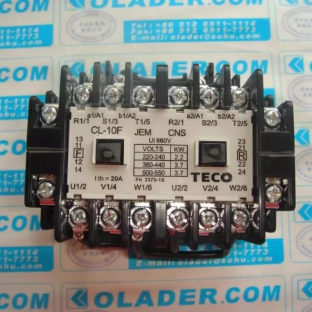 New TECO CL-10F AC220V 3A1a1b * 2 contactor