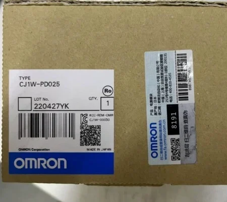 New Omron CJ1W-PD025 PLC Module CJ1W-PD025 In Box Free Shipping