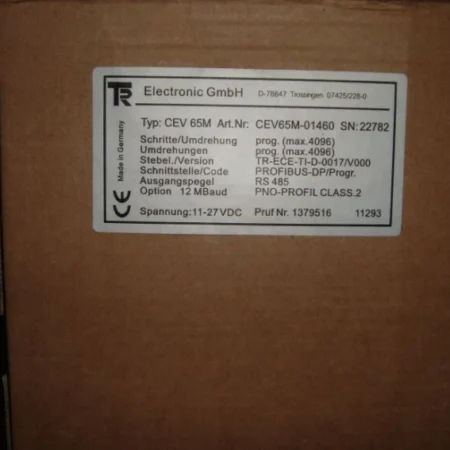 TR Encoder CEV65M-01460 - Precision Motion Feedback