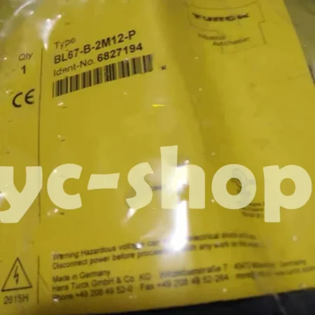 New TURCK BL67-B-2M12-P bus module Fast Shipping via FedEx or DHL