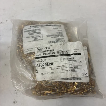 BACC47CP1S electrical plug aviation connector pin Qty 4,000
