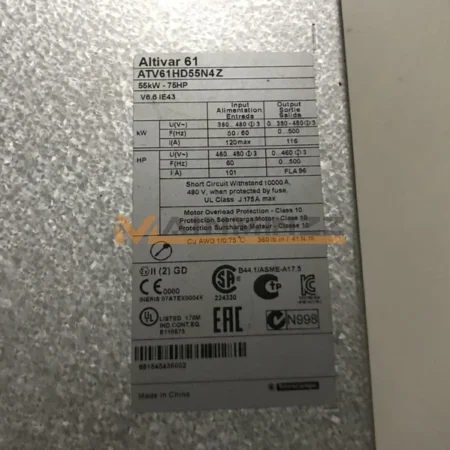 USED Inverter ATV61HD55N4Z