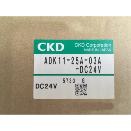 NEW CKD solenoid valve ADK11-25A-03A-DC24V In Box free shipping#QW