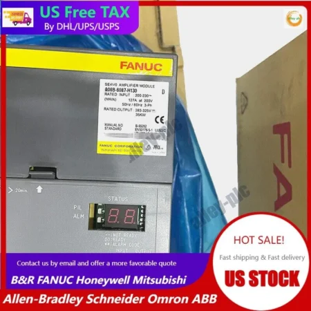 New FANUC A06B-6087-H130 Servo Drive In Box Fast Shipping