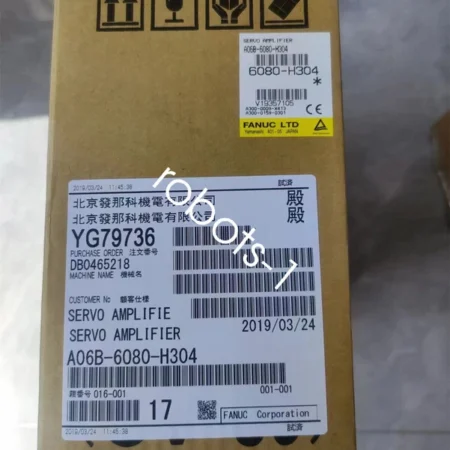 A06B-6080-H304 For Fanuc Servo Drive New