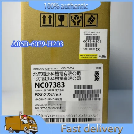 Fast shipping New FANUC A06B-6079-H203 Servo Drive A06B6079H203 #Z