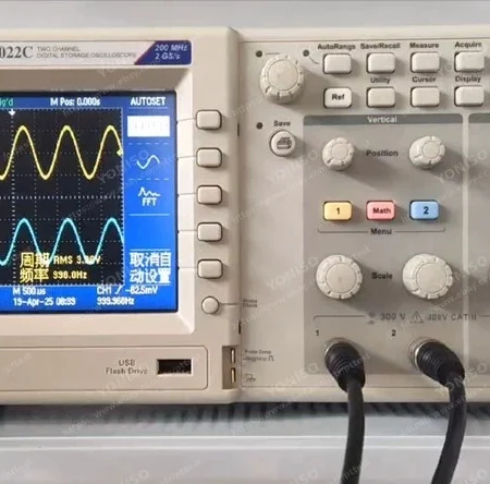 Tektronix TDS2022C 2 Channel Digital Storage Oscilloscope PT-test