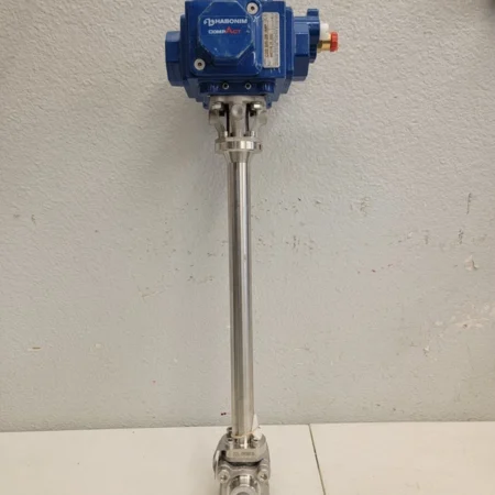 Habonim Compact C20 SR-2B IMP Pneumatic Spring Return 90° Rotation W/ Body CF8M