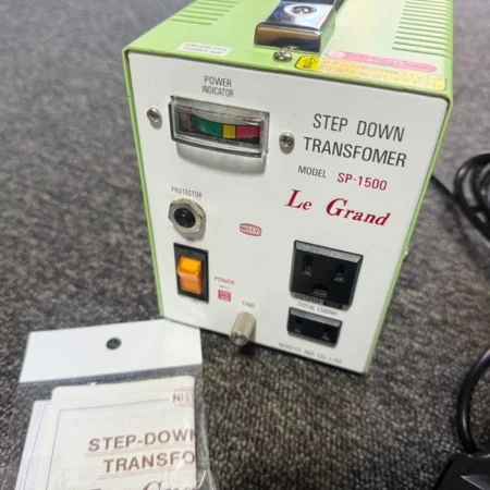 NISSYO Transformer AC220/240V to AC100V 1500W Deluxe type SP SP-1500 Used