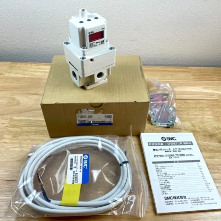 SMC ITV3050-313N Electro-Pneumatic Regulator, .005 to .9 MPa, Analog, 3/8" Ports