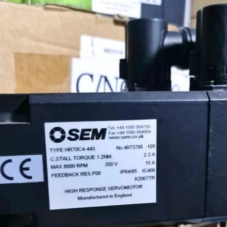 NEW SEM HR70C4-44S Servo Motor