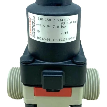 GEMU CH-6343 610 15D751411/N ROTKREUZ PNEUMATIC DIAPHRAGM VALVE 6.0 BAR